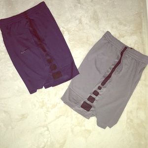 2 Nike dry fit navy blue and grey color Good shape